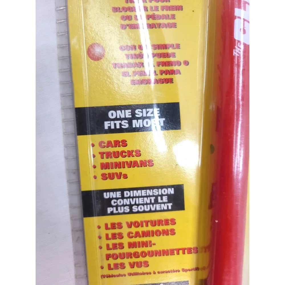 NEW The Club Auto Brake Lock Car Lock NOS New in Package